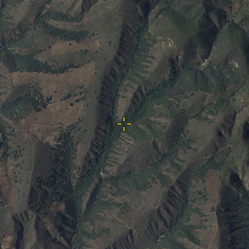Aerial/Satellite Image of Crow Spring, CA