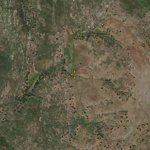 Aerial/Satellite Image of Dyar Spring, CA