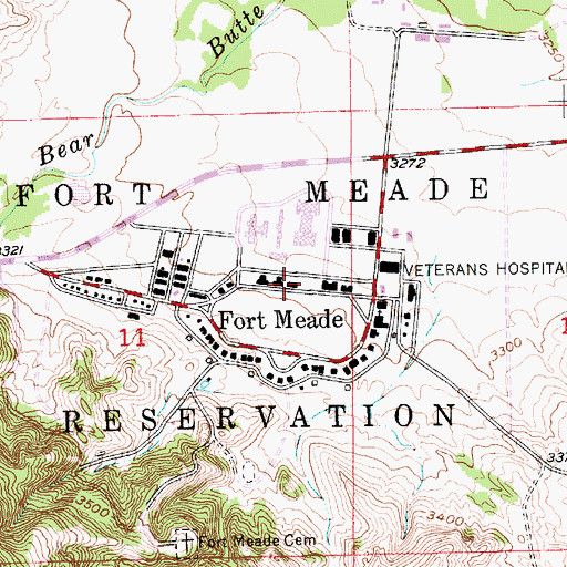 Fort Meade Post Office, SD