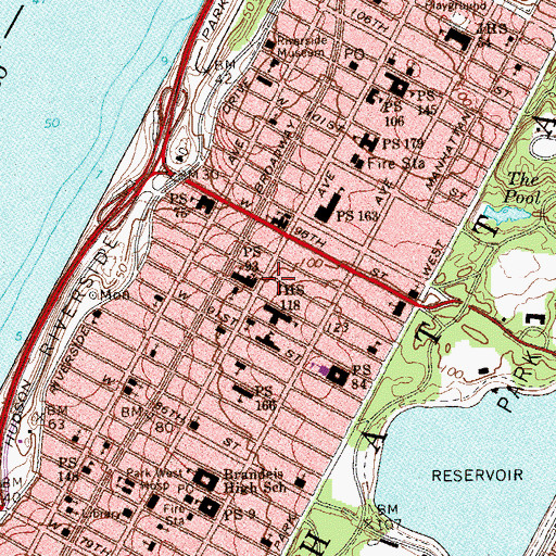 Topographic Map of Independence House, NY