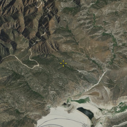 Aerial/Satellite Image of Government Canyon Trail, CA