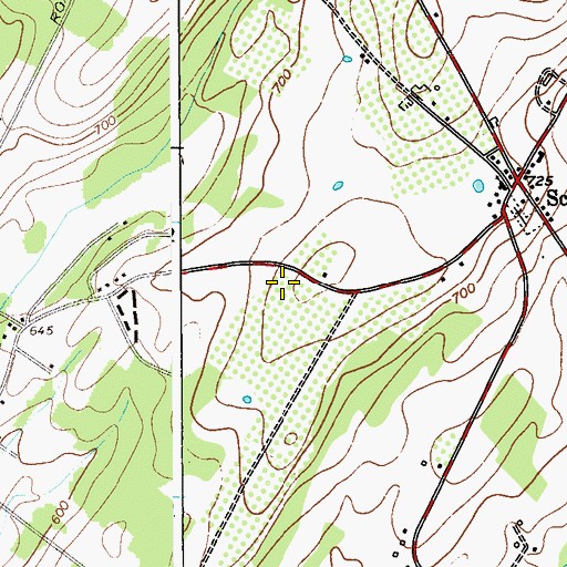 Topographic Map of The Church of Jesus Christ of Latter Day Saints, NY