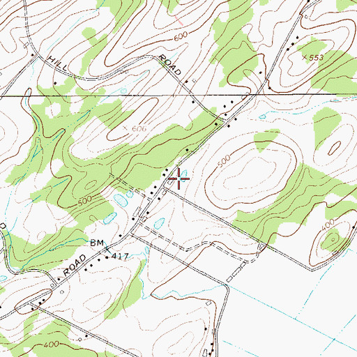 Topographic Map of Hudson Valley United Reformed Church, NY