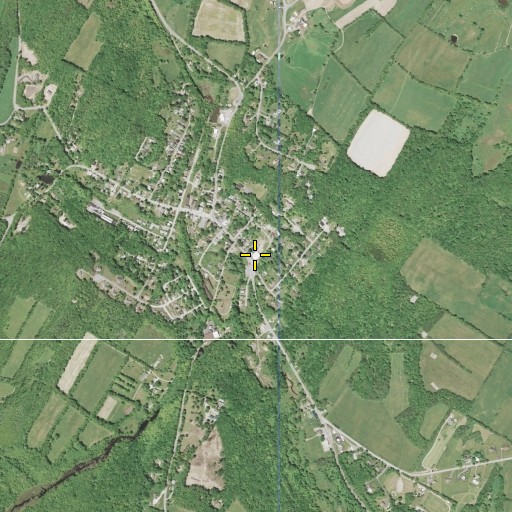 Aerial/Satellite Image of Unionville Fire Department, NY