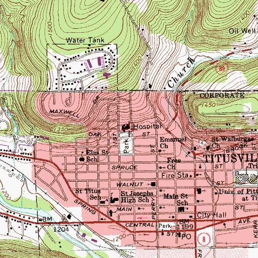 Titusville Area Hospital, PA