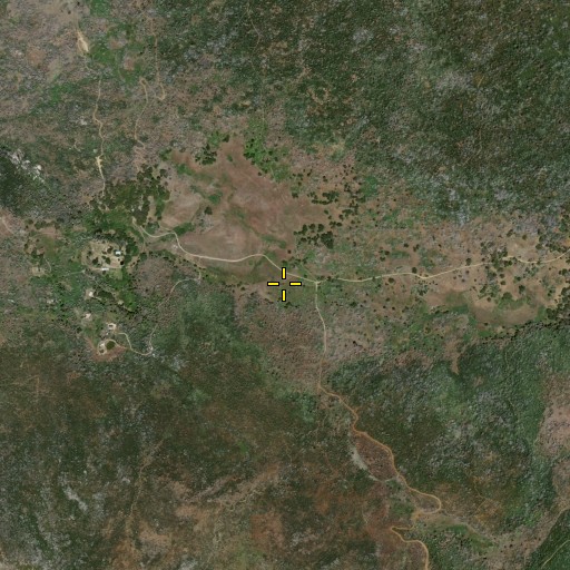 Aerial/Satellite Image of La Puerta Springs, CA