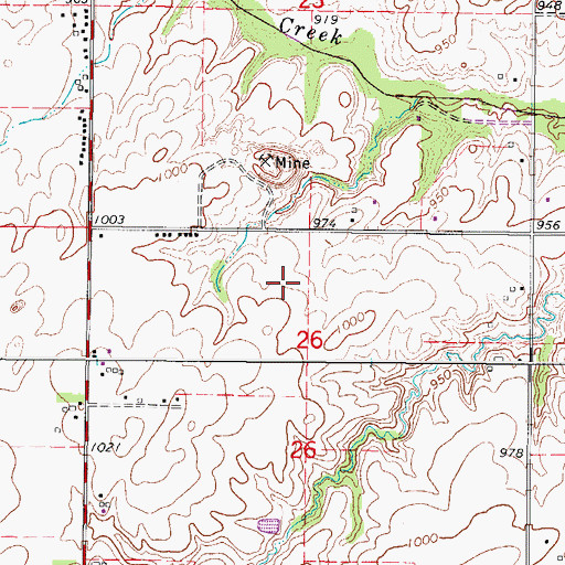 Topographic Map of Shuler Elementary School, IA