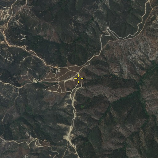 Aerial/Satellite Image of Oak Flat, CA