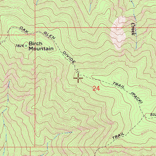 Oak Glen Divide Trail, CA