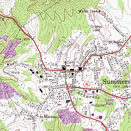 Summersville Police Department, WV