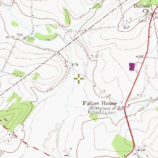 Topographic Map of Mid-Atlantic Region - 2-digit Hydrologic Unit Code - 02, PA
