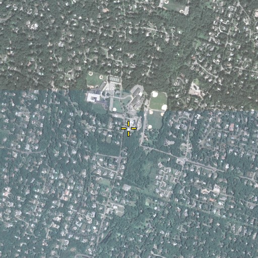 Aerial/Satellite Image of Upper Saddle River Police Department, NJ