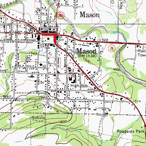 Mason Post Office, TX