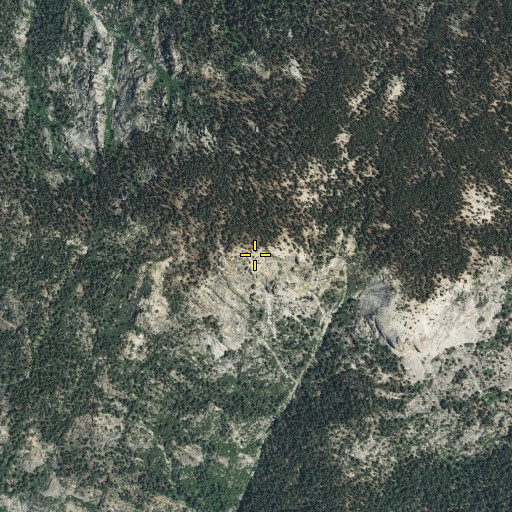 Aerial/Satellite Image of Salt Creek Ridge, CA