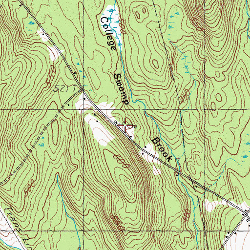 Topographic Map of Hoyt Edwards Family Cemetery, ME