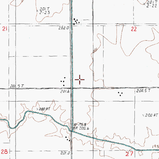 Topographic Map of Perzee Farm, IL