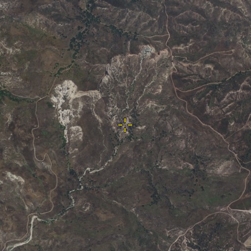 Aerial/Satellite Image of The Sinks, CA