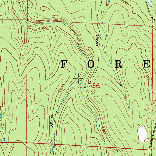 Topographic Map of Widowmaker Draw, AZ