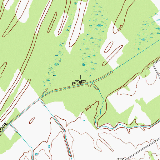Topographic Map of Goose Pond (historical), KY