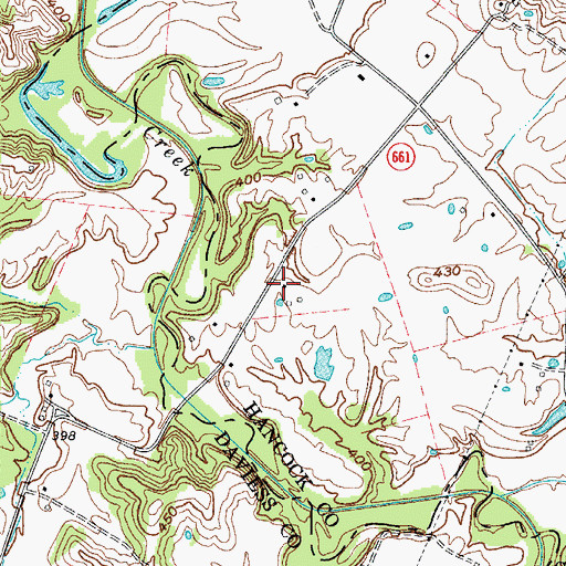 Topographic Map of Cullen (historical), KY
