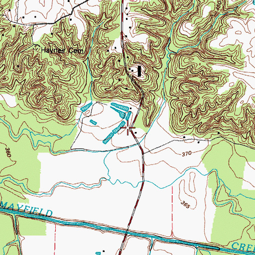Topographic Map of Wurth, KY