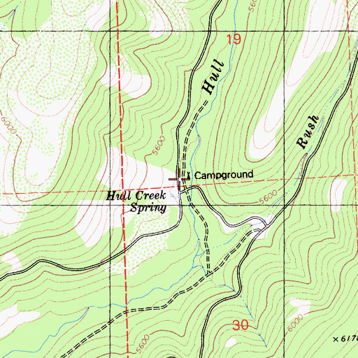 Hull Creek Campground, CA