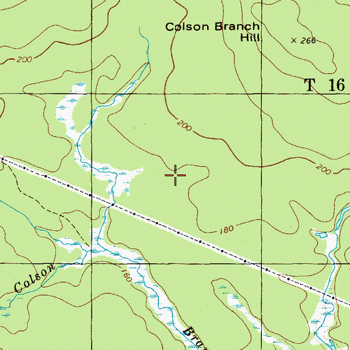 Topographic Map of T16 MD BPP, ME