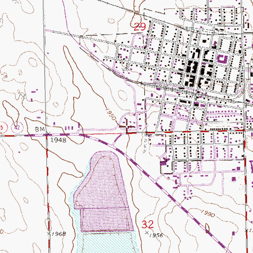 Topographic Map of Divide County Museum and Pioneer Village, ND