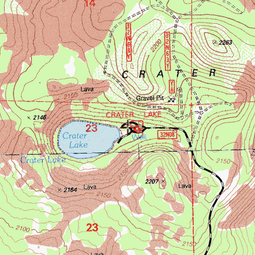 Crater Lake Campground, CA