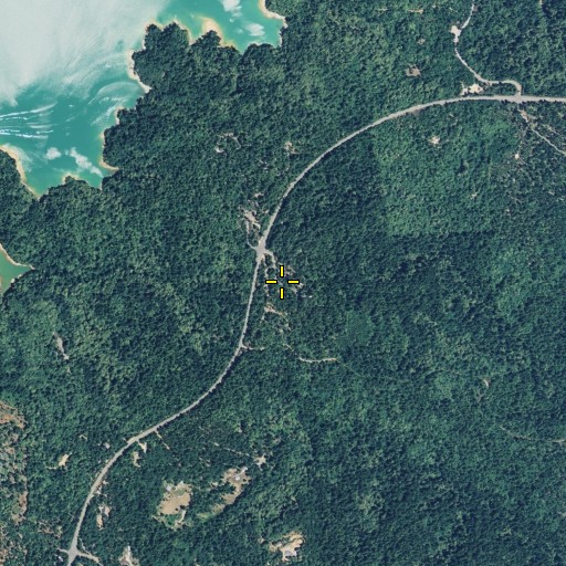 Aerial/Satellite Image of Hornswaggle Group Campground, CA