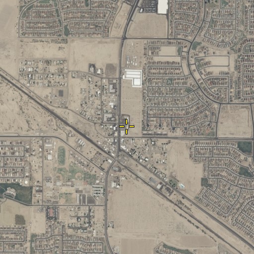 Aerial/Satellite Image of Pinal County Sheriff's Office Maricopa, AZ