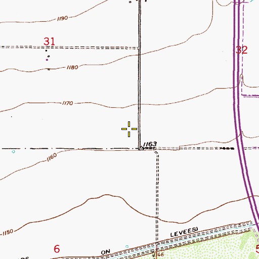 Topographic Map of Phoenix Police Department Ahwatukee Foothills Substation, AZ