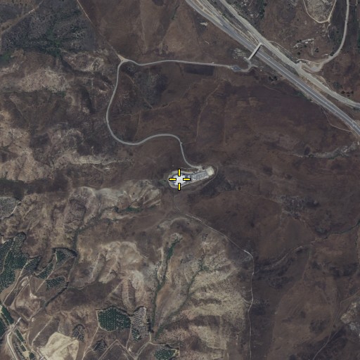 Aerial/Satellite Image of Orange County Sheriffs Department, CA