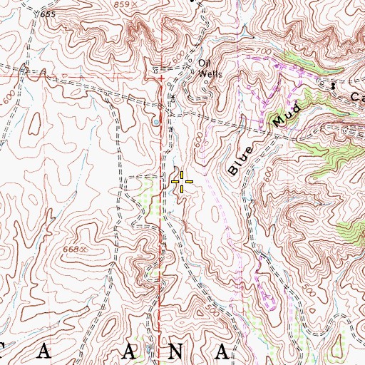 Topographic Map of Orange County Sheriff's Department - Yorba Linda Police Services, CA