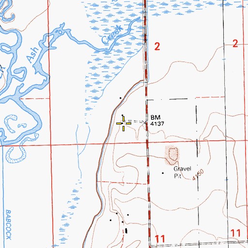 Topographic Map of S Gerig Ranch, CA