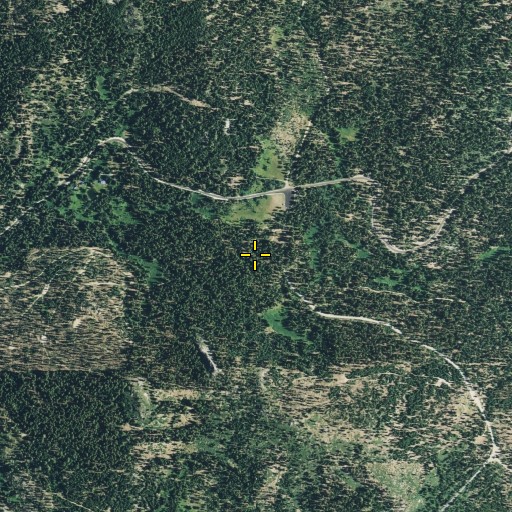 Aerial/Satellite Image of Yubas Pass Campground, CA