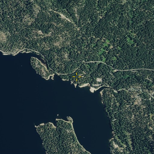 Aerial/Satellite Image of Aspen Campgrounds, CA