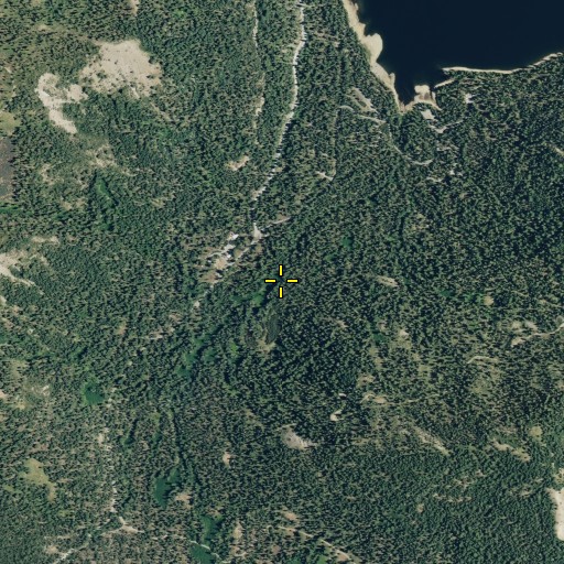 Aerial/Satellite Image of Woodcamp Creek Interpretive Trail, CA