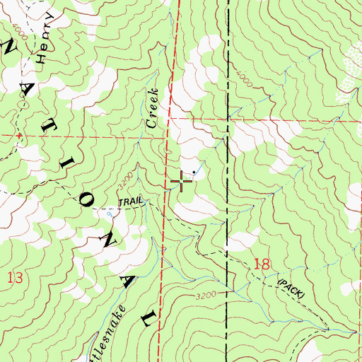 Topographic Map of Murry Place, CA