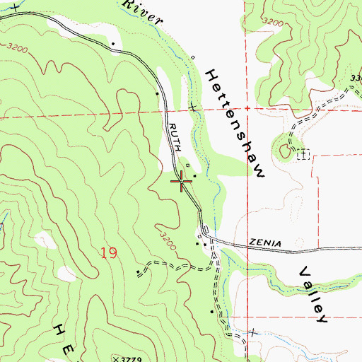 Topographic Map of Gilman Ranch, CA