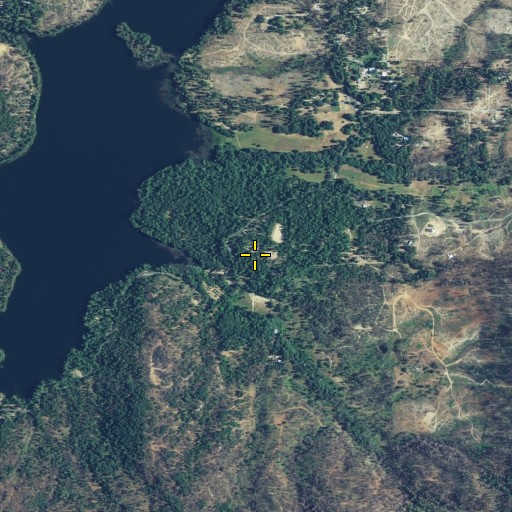 Aerial/Satellite Image of Crain Memorial Park, CA