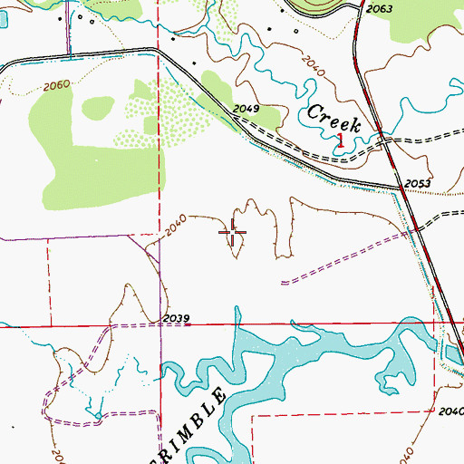 Topographic Map of Farm Service Agency Interest of Washington, WA