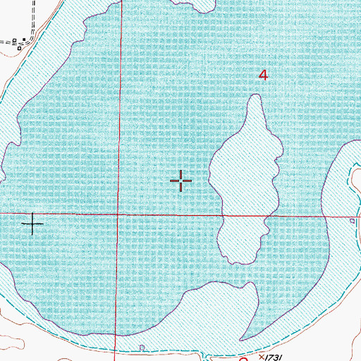 Topographic Map of Kidder County Waterfowl Production Area, ND