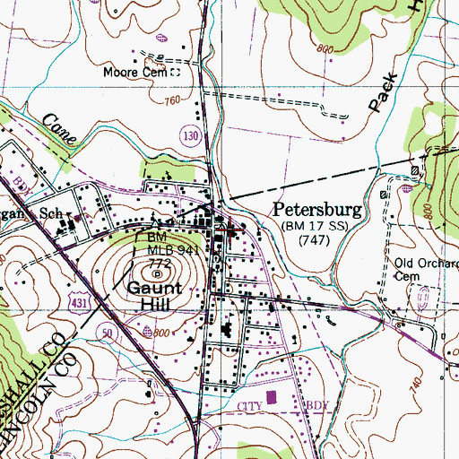 Petersburg Police Department, TN