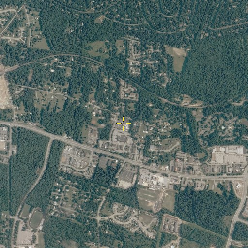 Aerial/Satellite Image of Midlothian Post Office, VA