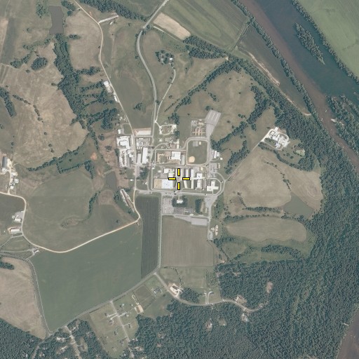 Aerial/Satellite Image of Powhatan Correctional Center, VA
