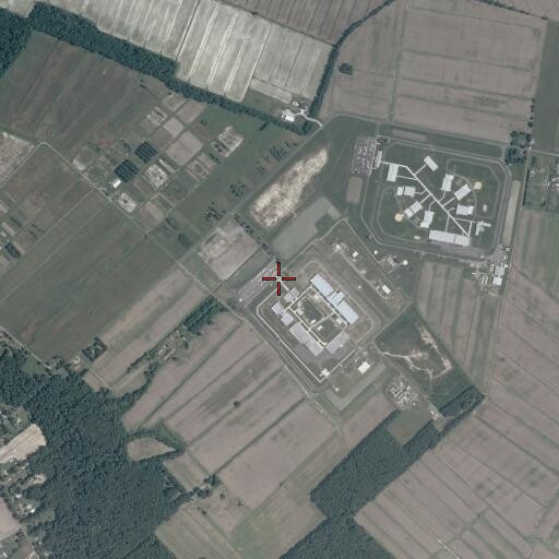 Aerial/Satellite Image of Saint Brides Correctional Center, VA