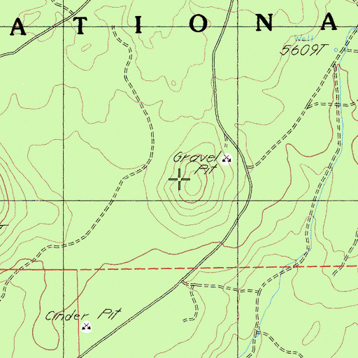 Topographic Map of Hopper Hill, CA