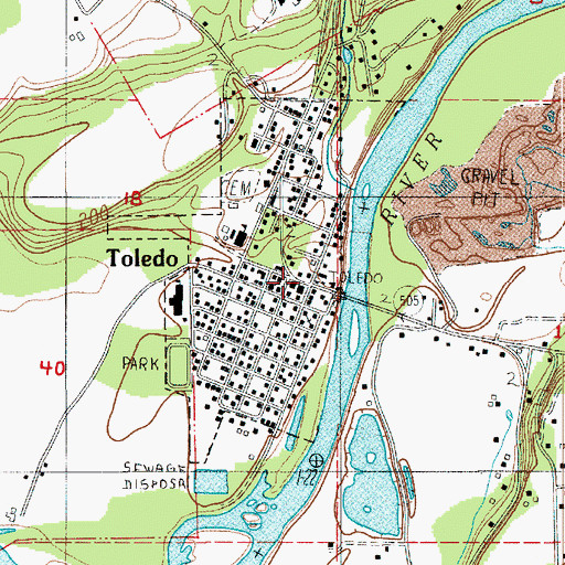 Toledo Post Office, WA