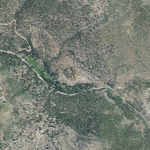 Aerial/Satellite Image of Willow Creek Campground, CA